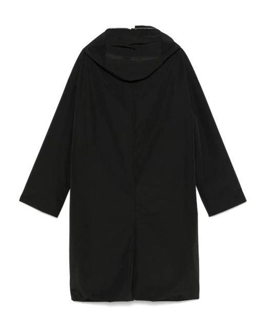 Rick Owens Black Gimp Coat for men