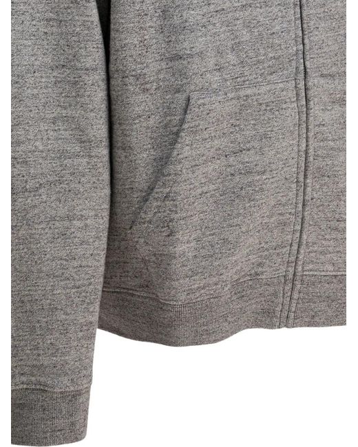 Alex Mill Gray Zip-Up Hoodie for men