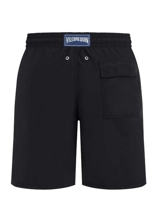 Vilebrequin Blue Logo-Patch Swim Short for men