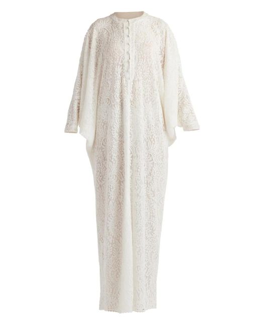 Tadashi Shoji White Drapiertes Minikleid