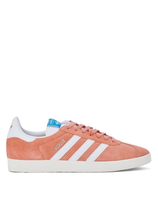 Adidas Pink Gazelle Suede Sneakers for men