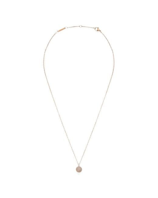 Daniel Wellington White Crystal-Pendant Necklace
