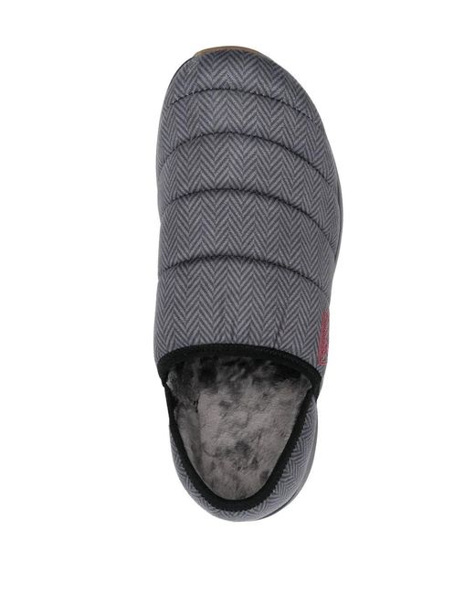 Rossignol Gray Wattierte Chalet Slipper