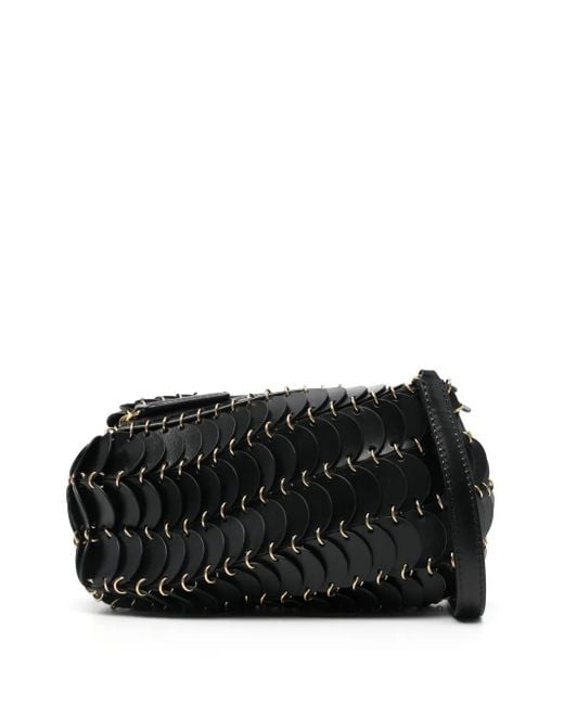 Rabanne Black Paco Cross Body Bag