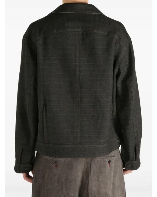 メンズ Ziggy Chen Bomber Jacket Black