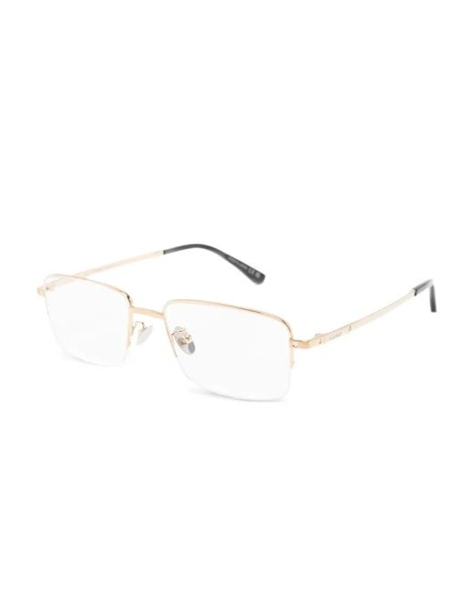 Cartier Natural Rectangle-Frame Glasses