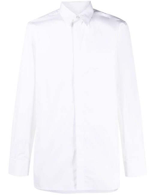 Givenchy Hemd mit 4G-Stickerei in White für Herren