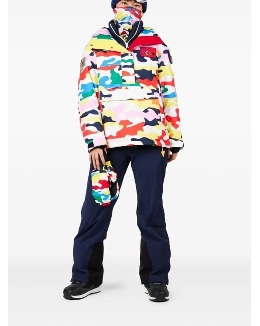 Rossignol Red X Jcc Camouflage-Print Jacket