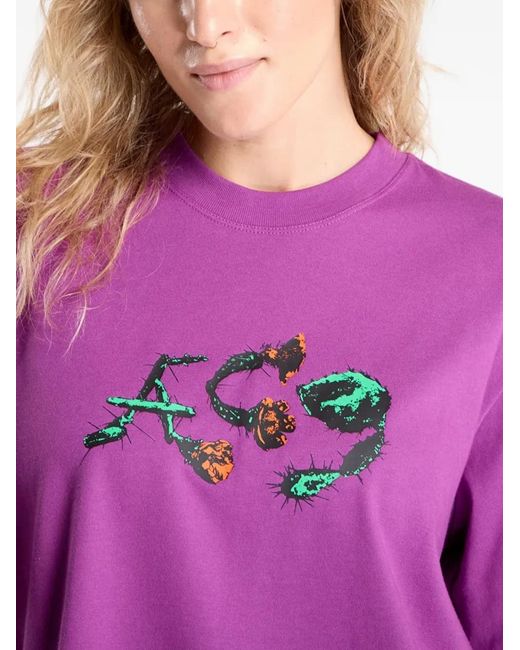 Nike Purple Acg-Print T-Shirt