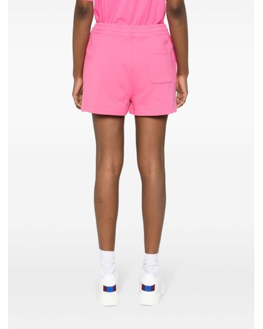 Shorts con stampa Teddy Bear di Moschino in Pink