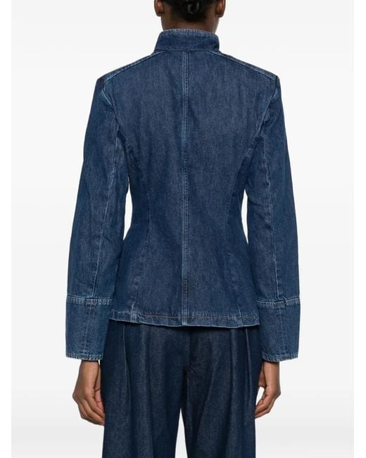 Polo Ralph Lauren Blue Burron-Fasteningdenim Jacket