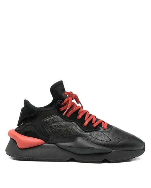 Y-3 Kaiwa レースアップ スニーカー Black