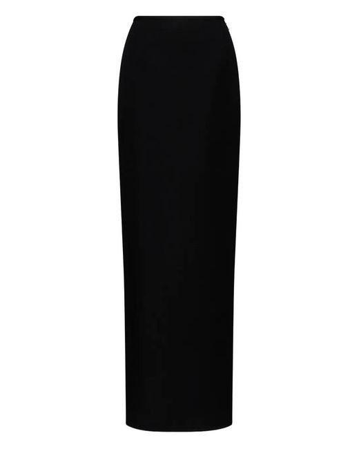 Thom Browne Black Hobble Maxi Skirt