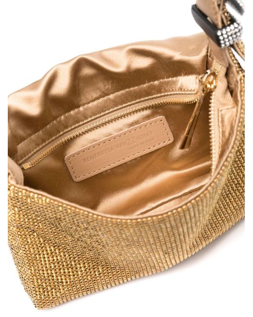 Benedetta Bruzziches Metallic Vitty La Mignon Shoulder Bag