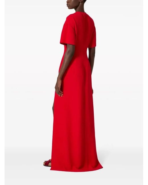 Valentino Garavani Red Cady Couture Silk Gown - Women's - Silk