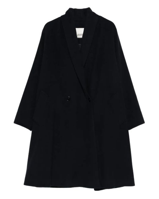 Isabel Marant Black Doppelreihiger Mantel