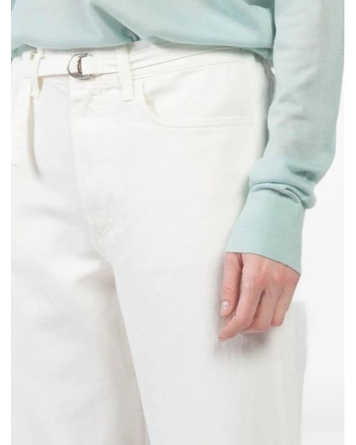 Xirena Cropped Broek in het White