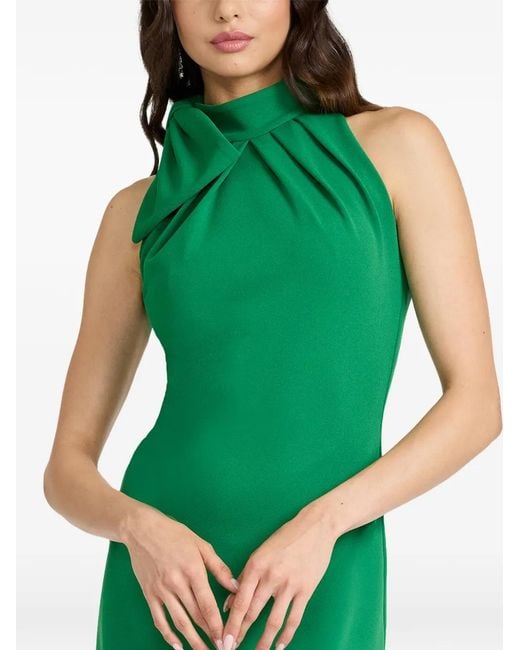 Tadashi Shoji Green Sims Bow Sheath Dress