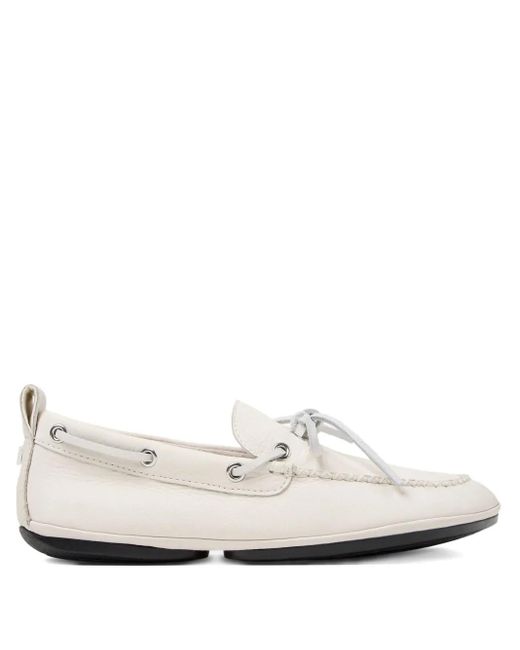 Camper White Right Nina Loafer Mit Schnürung