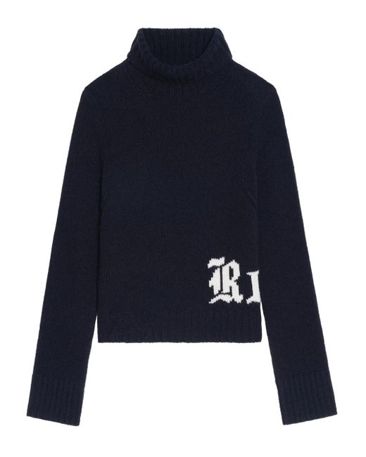Maglione Nalma A Collo Alto di Zadig & Voltaire in Blue