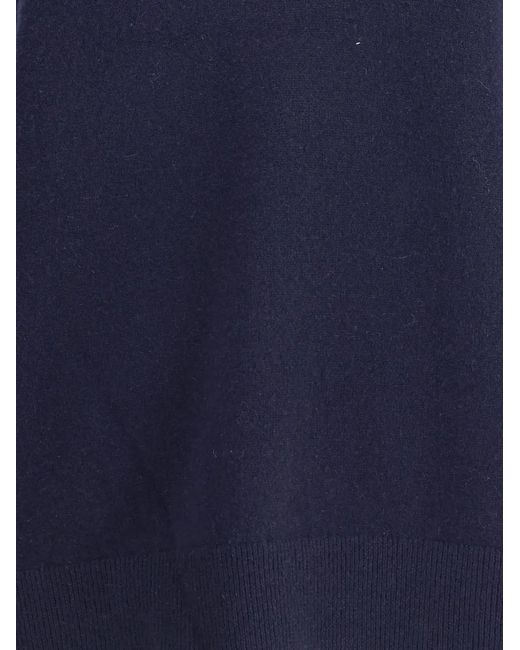 Extreme Cashmere Blue Scoop-Neck Cashmere Tank Top