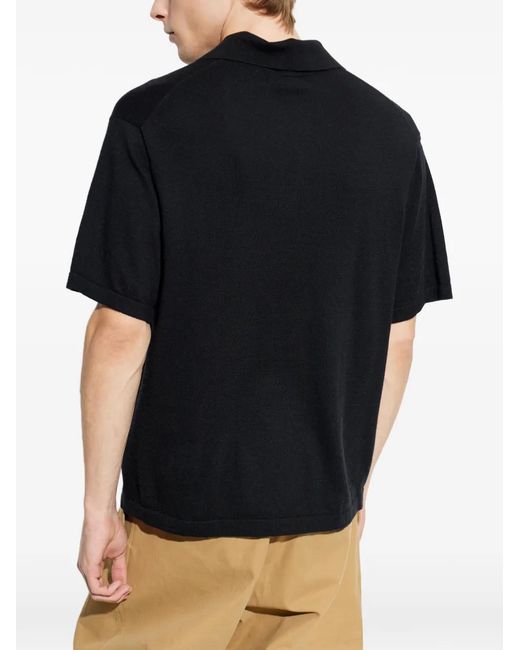 Lisa Yang Blue Carl Polo Shirt for men