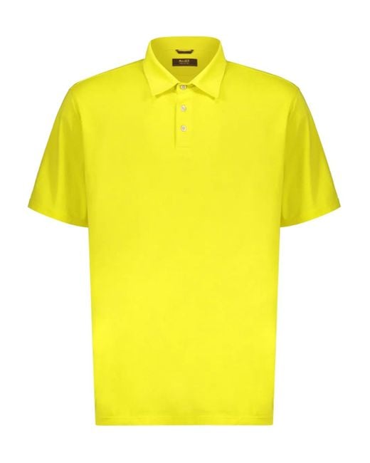メンズ Moorer Pachino ポロシャツ Yellow