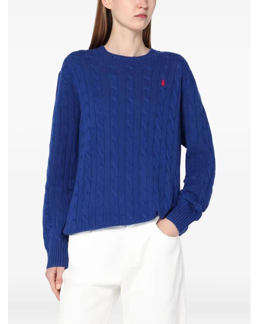 Maglione Girocollo di Polo Ralph Lauren in Blue