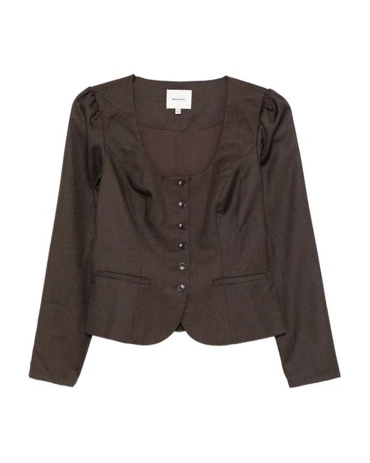Reformation Brown Prima Jacket