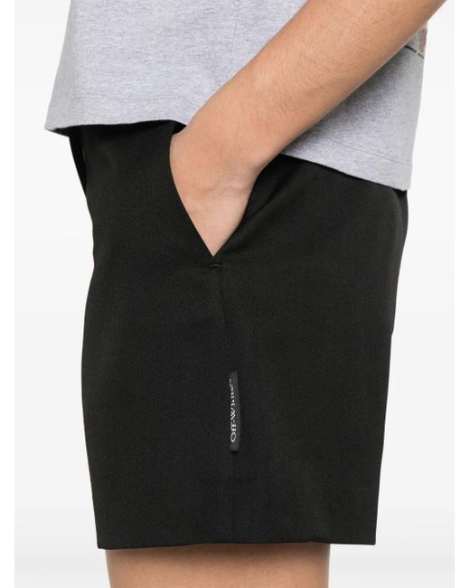 Off-White c/o Virgil Abloh ウール ショートパンツ Black