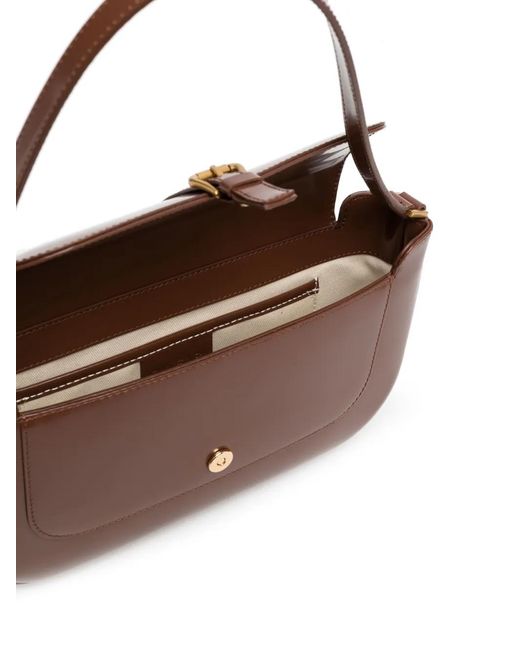 By Far Brown Miranda Shoulder Bag
