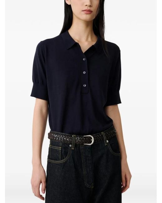 Studio Nicholson Blue Polo Tolsa