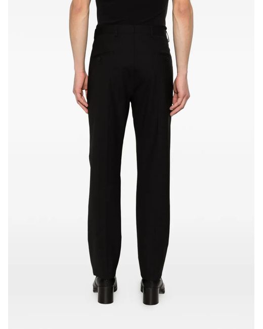Rick Owens Black Tailored Trousers for men