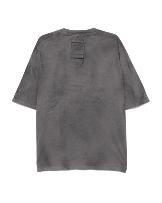 FIVE CM Gray Logo T-Shirt for men