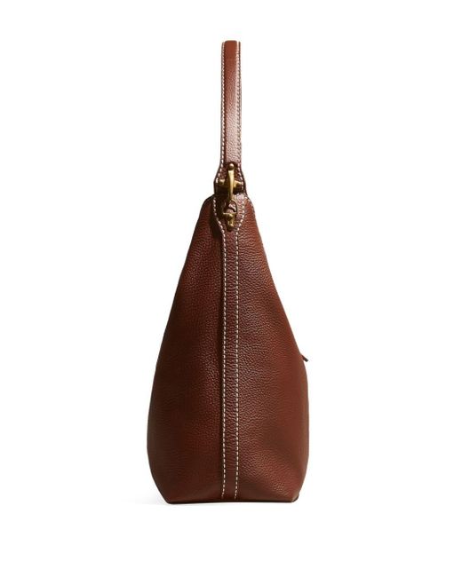 Fay Brown Leather Tote Bag