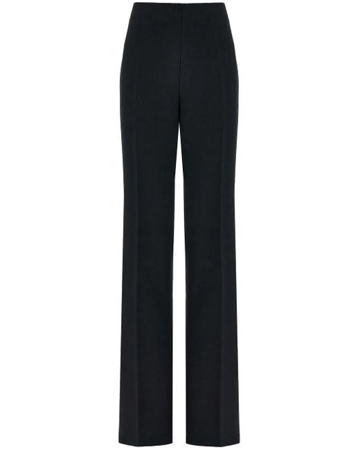 Ferragamo Blue Gerade Hose Mit Bügelfalten
