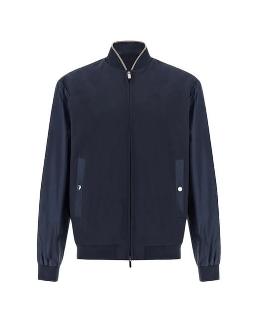 Chaqueta Bómber Con Cremallera Paul & Shark de hombre de color Blue