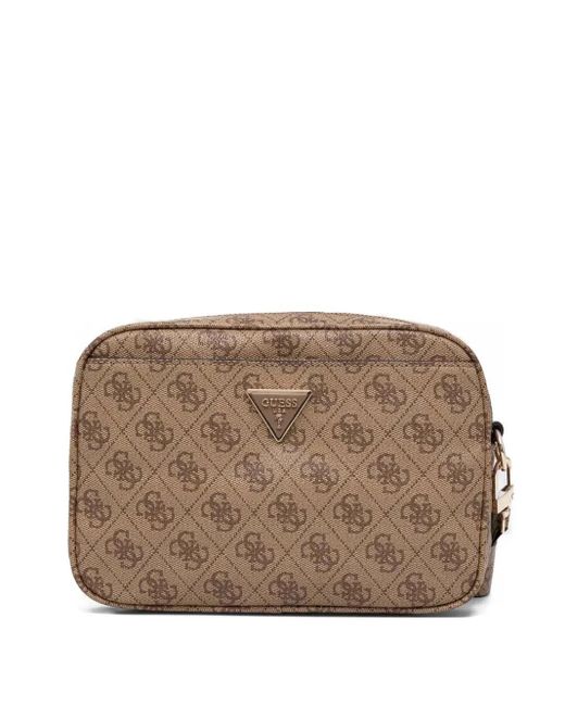Guess Brown Meridian Cross Body Bag