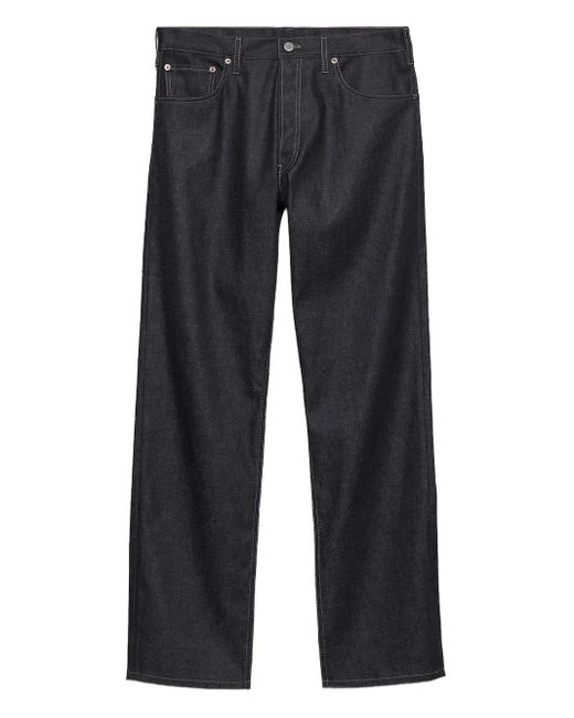 Prada Jeans Met Logopatch in het Blue voor heren