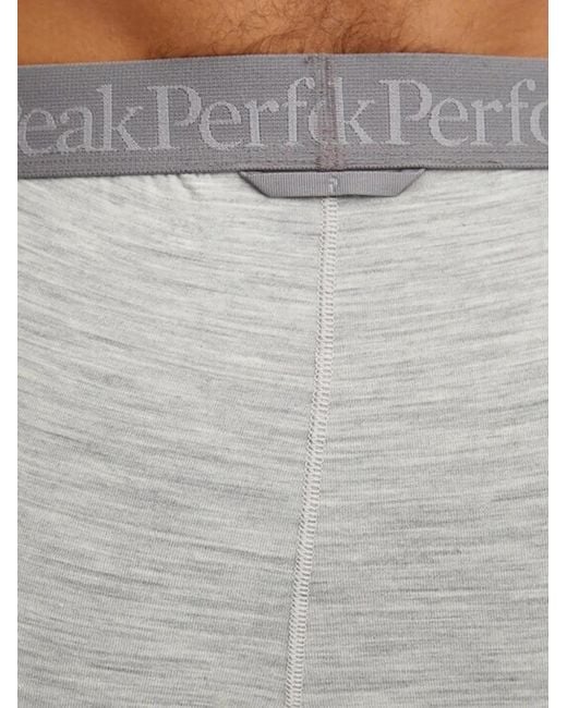 Peak Performance Ski-Legging Met Logoband in het Gray voor heren