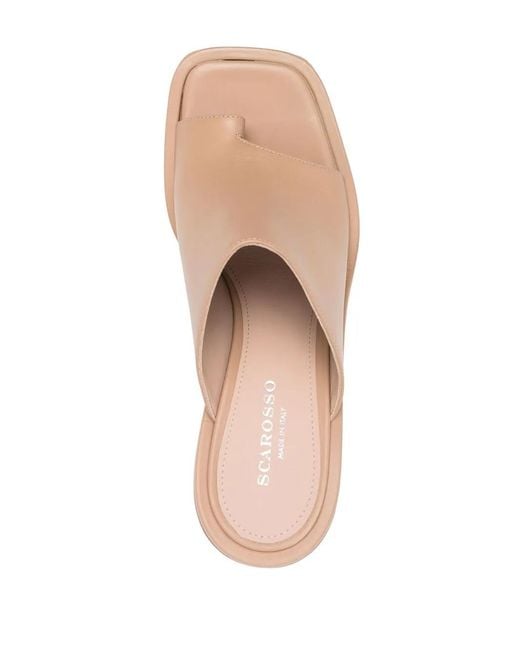 Scarosso Multicolor Gwen Leather Mules