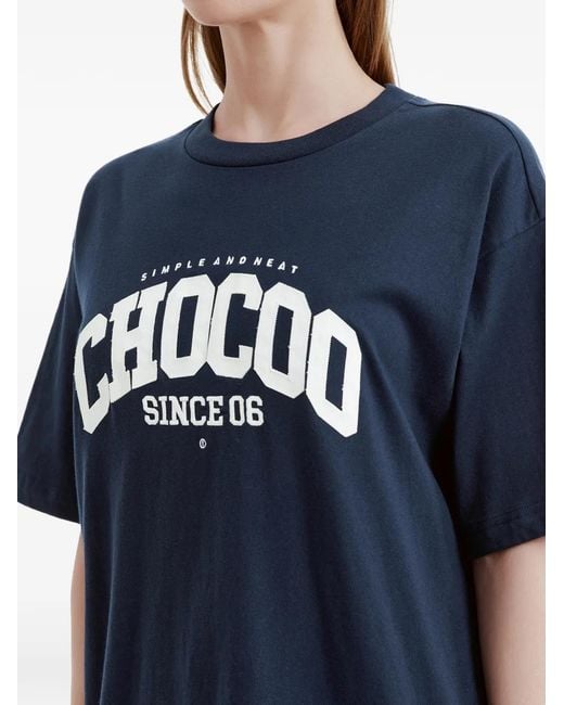 Chocoolate Blue Graphic T-Shirt
