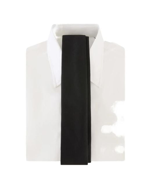 Lardini Black Flannel Tie for men