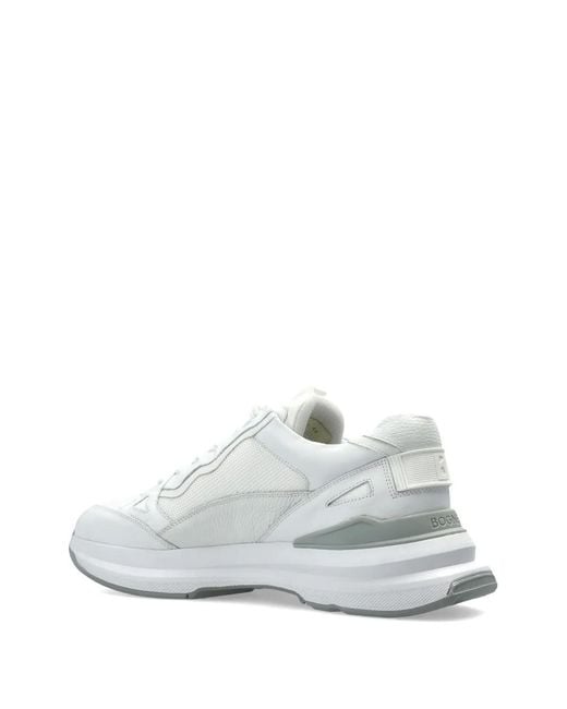 Zapatillas Con Parche Del Logo Bogner de hombre de color White