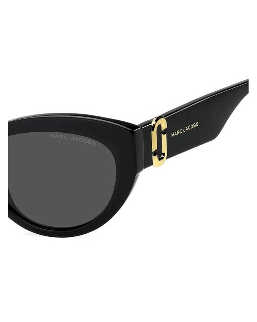 Marc Jacobs J Marc Zonnebril Met Cat-Eye Montuur in het Black