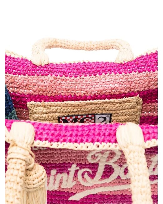 Mc2 Saint Barth Pink Colette Strandtasche