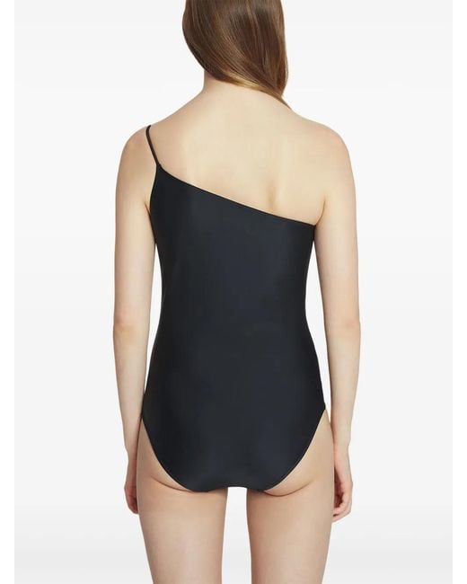 Lanvin Asymmetrisch Badpak in het Blue