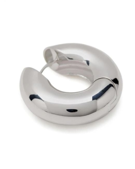 Eliou Metallic Devon Hoop Earrings