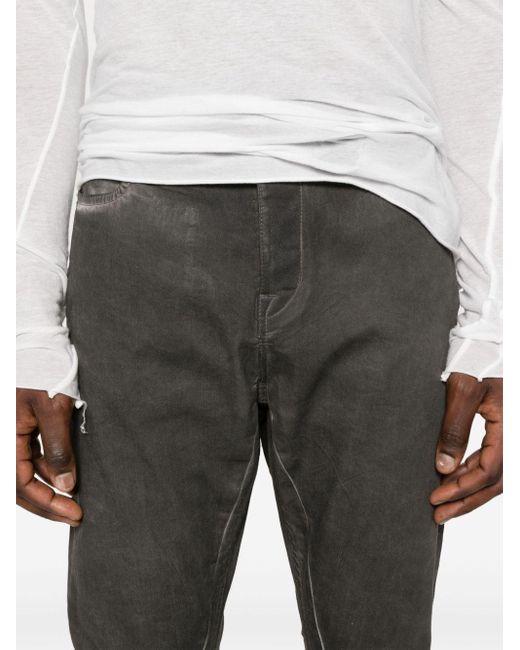 Rick Owens Detroit Slim-Fit-Jeans in Gray für Herren