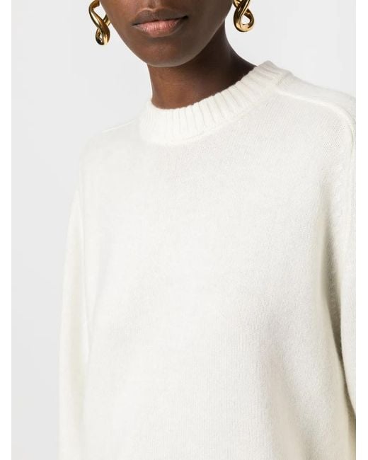 Loulou de Saison White Sweater Clothing